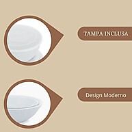 Jogo 3 Bowls Fibra com Tampa – Sustentável e Prático - imagem 2