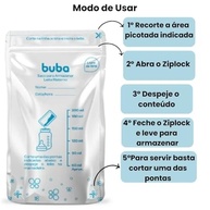 Sacos para Congelar Leite Materno Buba - 25 Unidades | Armazenamento Seguro e Prático - imagem 4