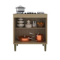 Balcão de Cozinha Dourado 80cm: Mais Prático! - imagem 2