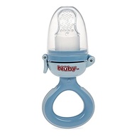 Alimentador de Silicone Nuby com Regulagem Azul - Seguro, Higiênico e Prático - imagem 2