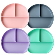 Pratinho de Silicone com Divisória e Ventosa Letoy - Seguro, Prático e Ideal para Refeições Saudáveis - imagem 2