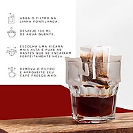 Café Drip 3 Corações Tradicional - 10 Sachês Práticos - imagem 5