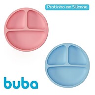 Pratinho de Silicone Buba: Papinha Sem Bagunça! - imagem 1