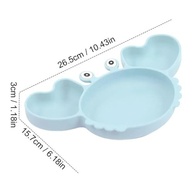 Pratinho Caranguejo com Divisória e Ventosa Silicone - Seguro e Divertido para Bebês | Roxo - imagem 3