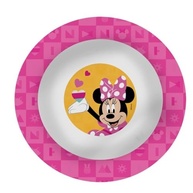 Kit Refeição Infantil Minnie Disney 6 Peças - Prato, Tigela, Copo 3D e Talheres Yangzi - imagem 5