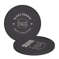 Prato Black Burger em Polipropileno Cinza - Design Exclusivo Tramontina - imagem 2