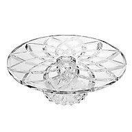 Prato Bolo com Pé Diamond Lyor: Elegância à Mesa! - imagem 1