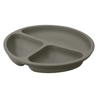 Prato de Silicone com Divisória KaBaby Cinza - Seguro, Prático e Sem BPA - imagem 2