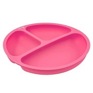 Prato de Silicone com Divisória Colors Rosa - Clingo | Seguro, Prático e Livre de BPA - imagem 2