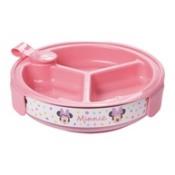Prato Térmico Infantil Minnie com Ventosa e 3 Divisórias - Seguro, Divertido e Livre de BPA - imagem 1