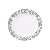 Prato Descartável Premium Prata 19cm: Elegância na Sua Festa - imagem 1