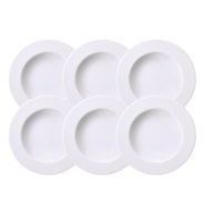 Kit Prato Fundo Tramontina Mesh 23 cm em Porcelana Decorada - 6 Peças - imagem 4
