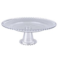 Prato p/ Bolo Vidro 30cm Petit Cazza – Elegância na Mesa - imagem 1
