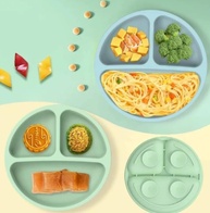 Kit 6 Peças Alimentação Bebê em Silicone Seguro - Prato, Copo, Tigela e Mais - imagem 1