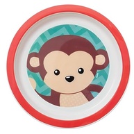 Kit Refeição Infantil Buba Animal Fun - Prato Raso + Bowl Macaco - imagem 4