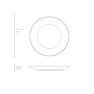 Conjunto com 6 Pratos de Sobremesa New Mediterrâneo - Porto Brasil | Design Elegante e Durabilidade - imagem 4