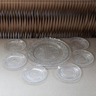 Pratos de Vidro Angel: Elegância na Sua Mesa - imagem 1