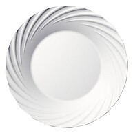 Pratos Fundos Duralex Opaline Jasmim: Elegância em 24 Peças - imagem 1