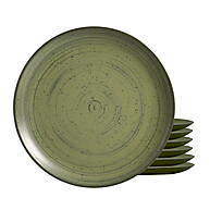 Pratos Rasos Cerâmica 29cm: Elegância Rustica - imagem 1