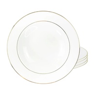 Pratos Rasos Dourados 27cm: Elegância à Sua Mesa - imagem 1