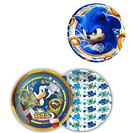 Pratos Sonic: Decore sua Festa com Estilo! - imagem 1