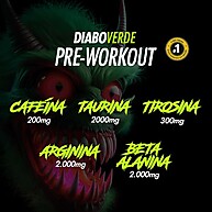 Diabo Verde FTW: Pré-Treino Explosivo com Cafeína e Beta-Alanina - imagem 2