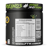 FTW Pré-Treino Diabo Verde - Energia Extrema, Força e Foco - Potência Hardcore com Cafeína, Beta-Alanina - Para Treinos Intensos - sabor: Arco Iris - Pote 150g - imagem 4
