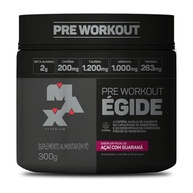 Pré-Treino Égide Max Titanium 300g: Energia e Foco com Sabor Açaí Guaraná - imagem 1