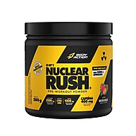 Pré Treino Nuclear Rush 300g Morango – Energia Explosiva - imagem 1