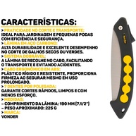 Serrote Dobrável Vonder: Poda Fácil e Precisa - imagem 2