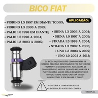 Bico Injetor Fiat Palio Uno Fire Fiorino 1.0/1.5 8v Flex - Injeção Precisa e Economia - imagem 3