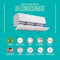 Defletor Ar Condicionado Split Universal Ajustável 60cm a 110cm | Direção Precisa e Conforto Total - imagem 4