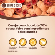 Choconuts Cereja 70%: O Snack Sofisticado que Você Precisa! - imagem 2