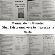Multímetro Analógico Profissional BOM-6001: Precisão e Versatilidade para Seus Projetos - imagem 4