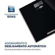 Balança Digital Mondial BL-05: Seu Peso com Precisão! - imagem 2
