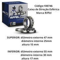 Caixa de Direção Esférica YS para Yamaha Fazer 250, XTZ 250 Ténéré e Lander: Precisão e Durabilidade - imagem 4