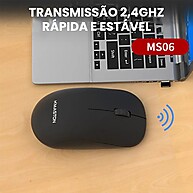 Mouse Sem Fio H'maston MS06: Conforto e Precisão - imagem 2
