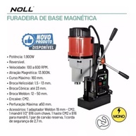 Furadeira Magnética 1900W Noll: Potência e Precisão - imagem 2