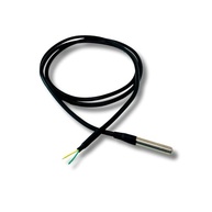 Sensor de Temperatura NTC 5K para Ar Condicionado - Precisão de -55°C a 125°C | Cabo 1m e Encapsulamento PP INOX - imagem 2