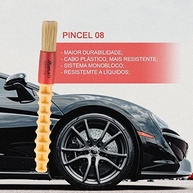 Pincel Detalhamento Automotivo Roma N° 08: Limpeza Profunda e Precisão Impecável - imagem 4