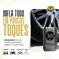 Calibrador de Pneu Digital Portátil Recarregável: Precisão e Praticidade para Carro, Moto e Bike | RCM Group® - imagem 4