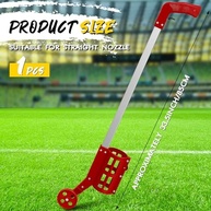 Varinha de Marcação Industrial com Rodas - Aplicador de Tinta Spray para Pintura de Precisão (Vermelho) - imagem 4