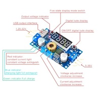 Regulador de Tensão XL4015 5A com Display e Saída USB: Controle Preciso para Seus Projetos - imagem 3