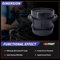 Sensor MAF HiSport 13627513957 para BMW 325CI, 325I, X3, Z4 - Fluxo de Ar Preciso - imagem 3