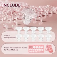 Kit de Dimensionamento de Flange Naroote - Silicone Seguro e Preciso para Amamentação Confortável - imagem 5