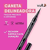 Delineador Vult Real Color: Preto Intenso e Preciso - imagem 2