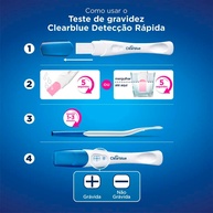 Clearblue Detecção Rápida: Teste de Gravidez Preciso - imagem 2