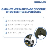 Serra Mármore Britânia 1300W: Cortes Precisos! - imagem 2