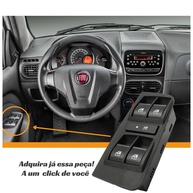 Interruptor Vidro Elétrico Palio/Siena: Qualidade e Preço! - imagem 2