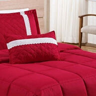 Kit 4 Peças Edredom Queen – Conforto e Estilo no Melhor Preço - imagem 2